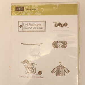 Stampin' Up! 'Hand Knit' 6 piece set